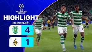 ไฮไลท์ฟุตบอล  สปอร์ติง  4-1  ไครัต